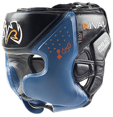 Rival Boxing headgear-rhg10 intelli-shock, blau