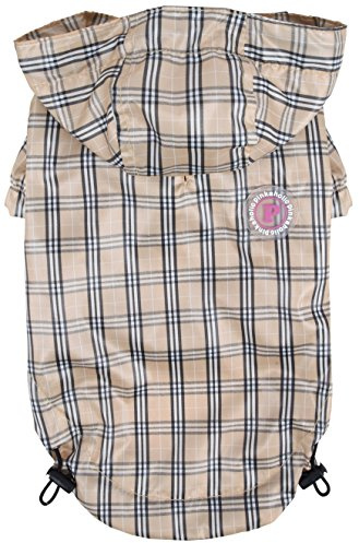 Pinkaholic New York NAPA-RM7122 Hunderegenmantel, S, beige