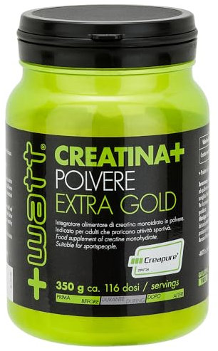 Creatina+ polvere extragold - Incrementa le Prestazioni Fisiche Durante lo Sforzo - Formato: 350 g