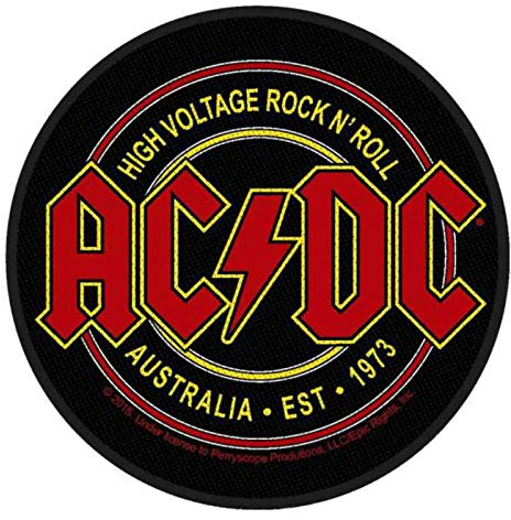 ACDC High Voltage Rock n Roll Aufnäher | 2820