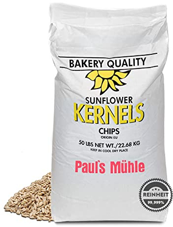 Paul´s Mühle - 22,68 kg Sonnenblumenkerne geschält & gehackt für Wildvögel