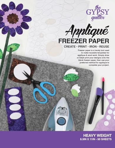 Gypsy Quilter TGQFP811H Freezer Paper 8 1/2 x 11 Heavy Weight