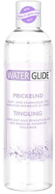 Waterglide, Erlebnis- und Gleitgel 'Prickelnd' für magische Momente zu zweit, kondomfreundliches Gleitmittel auf Wasserbasis, 100 ml