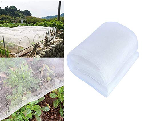 Garden Netting Fine Protection Mesh Insect Netting,3x6M for Vegetables Crops Plants Fruits Flowers Reusable Birds Netting