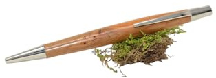 Klick Kugelschreiber - Holz Klickkugelschreiber - Druckkugelschreiber - Druckkugelschreiber - Holzkugelschreiber - Eibe Eibenholz Handarbeit Pen Geschenk Geschenkidee made in Austria - Holzgeschenk