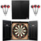 Ruthless Home Darts Centre | Complete Home Dart Board Centre Including Cabinet, Dartboard and 2 Sets of Darts (CAB518)