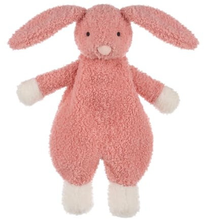 Apricot Lamb Manta suave de seguridad para bebés, manta de seguridad para bebés, manta de peluche para bebés, niños y niñas, 26 cm para bebés y niños pequeños