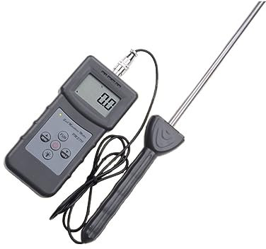 Misuratore di umidità, Misuratore Umidità Muri, Misuratore di umidità del suolo digitale portatile PMS710 Sonda Analizzatore di umidità del suolo for calcestruzzo, sabbia fluviale, suolo, polvere di g