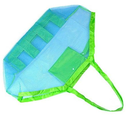 WOFASHPURET Netzbeutel Für Babywindeln Und Strandspielzeug Faltbar Und Leicht Zu Transportieren Mit Tragegurt Für Junge Mädchen Für Outdoor-aktivitäten Camping Und Reisen Hänge-aufbewahrungsta