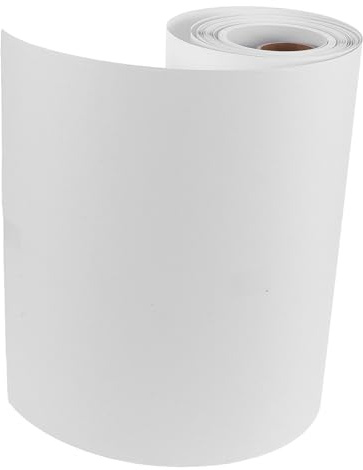 KONTONTY Papier à Dessin Blanc Pour Garçon Fille Grand Rouleau Art Pour Peinture Croquis Et Coloriage Scolaire