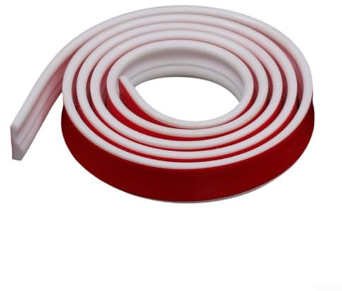 YJDOORPLAY Garniture murale flexible, pour plafond et cadre de miroir, bande décorative en PVC gaufré pour bricolage, protection de bord résistante à l'eau pour bois, carrelage, verre (carte