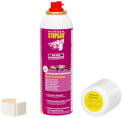 STOP&GO Marderabwehrspray - Intensiver Wirkstoff – Duftkonzentrat