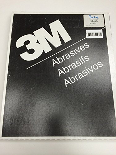 3 M 9 x 11 Wetordry P320 50 hojas – 320 Grano arena papel 02040