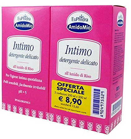EUPHIDRA SC DETERGENTE INTIMO 200 + 200ML
