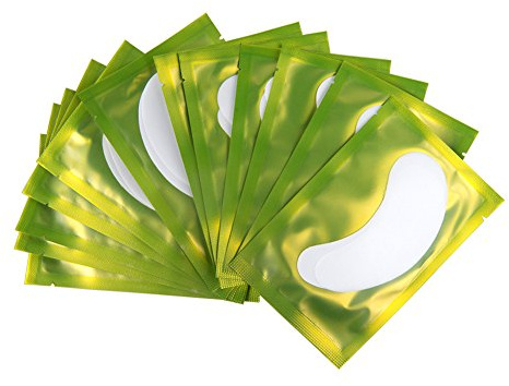 Lunamoon Augenpads für Wimpernverlängerung Wimpern Pads Eyelash Pad 50Paar | Wimpernverlängerung Pad,Wimpern Augenpads,Wimpern Patches,Eye Patch for Eyelash Extension,Wimpern Extensions Zubehör