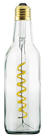 BEER BULB BIANCA LAMPADINA VINTAGE SEGULA BOTTIGLIA DI BIRRA