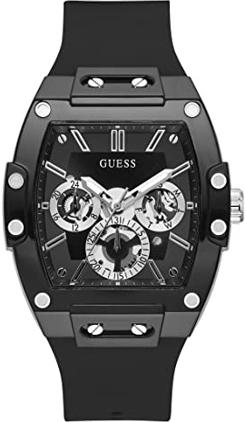 Guess Men's Trend Casual Tonneau Diamond 43mm Watch