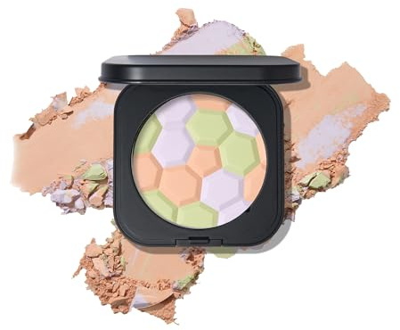 LAURA GELLER NEW YORK Filter Finish Pressed Neutralizing Setting Powder, Color Correcting For Even Tone, Universal