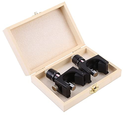 TKSE Ajustador de Cuchilla Cepilladora, 2PCS Herramienta de Carpintería con Ajuste de Hoja de Cepilladora, Magnética de Hoja de Cepillo de Ajuste Herramienta para Trabajar Madera