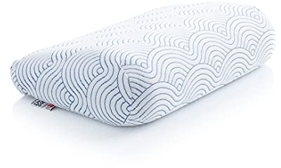 TEMPUR EASE Schlafkissen Memory Foam, ergonomisches Nackenstützkissen für jede Schlafposition, Liegegefühl fest, 50 x 31 x 10/5 cm, Weiß