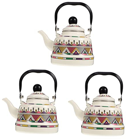 Emaille-Teekessel, Wasserrestaurant, Hotel, Gießkessel, Pfeife, kalt über heiß, kühl, Topf, Boiler, Küchengeschirr, Perkolator for rote Kaffeekessel, Karaffen, lose Vintage-Pfeife, Camping-Heizgriff (