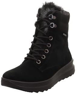 Legero Damen DREAMER warm gefütterte Gore-Tex Stiefelette, SCHWARZ (SCHWARZ) 0000