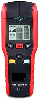 Scanner da parete, Rilevatore di metalli for scanner da parete Trova borchie in metallo for legno Tensione CA Rilevamento di cavi in ​​tensione Rilevatore di scatole elettriche Buzze LED Flash con sen