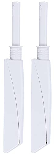 Schrankdämpfer, 2 Set Druckverschlüsse, Türdämpfer, Puffer, Druckverschlüsse für Schrank, Schublade, Kleiderschrank, mit Schrank- und Möbeltürverschlüssen
