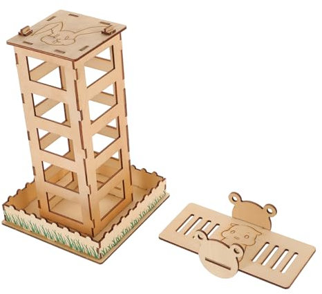 Supvox Kaninchen Grasständer Hasen Heu Haustier Futterstation Tierfutter Futterstation Hasenfutter Kaninchenfutter Heu Futterstation Kaninchen Chinchilla Tier Kaninchenstall