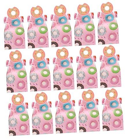 Ipetboom Papierbox Wunderschön Bedruckt Für Kuchen Geschenke Verpackung Aufbewahrungsbox Für Hochzeit Party Festival Doughnut Aus Papiermaterial Sicher Und Leicht
