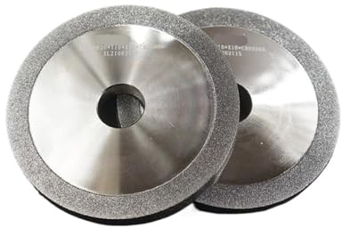 Meule diamantée en nitrure de bore, meulage de couteaux en acier blanc, acier moulé SK, acier inoxydable, HSS, outil, foret, taraud(100,150x10x32)