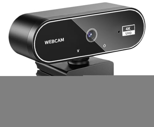 4K Webbkamera För PC Trådlös HD-video
