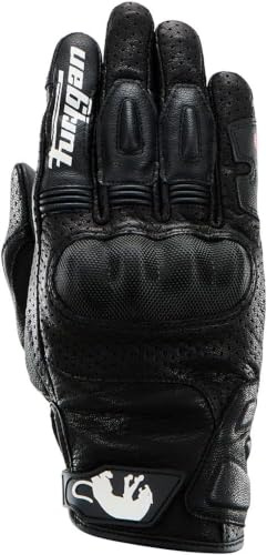 Furygan TD21 Vented Evo - Gants Moto Homme Été Homologués CE - 100% Cuir Perforé - Souple & Ventilé - Tactile
