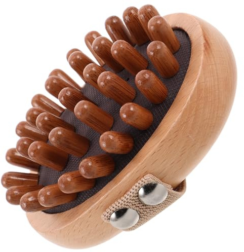 Generisch Luftakupressurbürste Natürliche Meridian Massagebürste und Luftkissen mit Mehrpunkt Noppen Inklusive Tasche für Beine und Fußsohlen