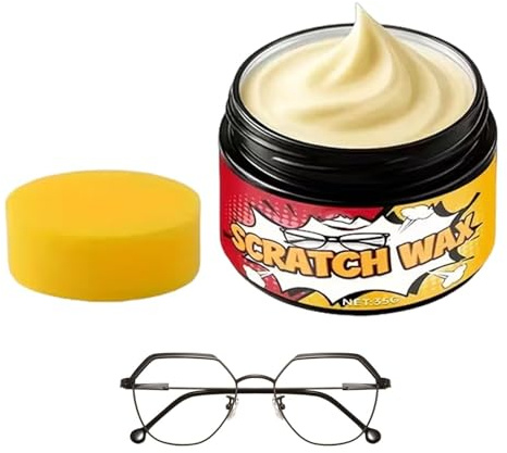 Riparazione Occhiali 35 ml con Spugnetta Pulente Inclusa | Composto RimuoviPer Occhiali Per Occhiali da Sole, Goggles, Fotocamera, Finestrini Auto, Parabrezza, Casa, Ufficio, Viaggio