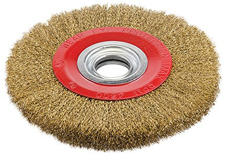 Silverline 245128 Mässat ståltrådshjul 200 x 32 mm