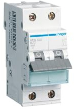 Hager MBN520 Commutateur électrique 2P 2P 50-60 Hz 20 A