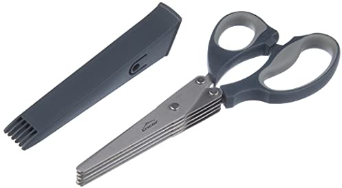 Lacor 60022- Forbici a 5 Lame + spazzolino Pulizia