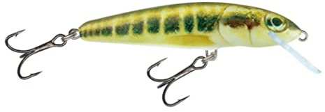 Salmo Minnow Wobbler, Farben:Minnow, Länge/Gewicht/Laufverhalten/Tauchtiefe:5cm / 3g / schwimmend / 0.5-1.0m