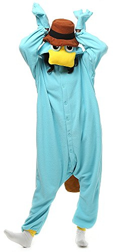 Wishliker vuxen onesie djur pyjamas halloween cosplay kostymer festkläder himmelsblå S, BLÅ, S