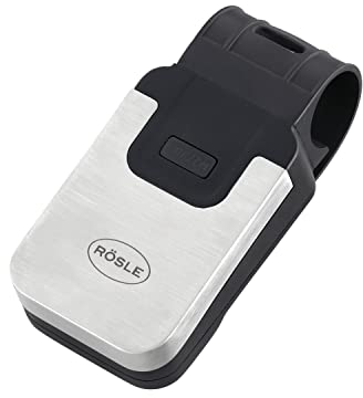 RÖSLE Universal BBQ LED-Griffleuchte, Hochwertige Grilllampe zur Beleuchtung von Kohle- und Gasgrills am Abend, zwei Helligkeitsstufen, einfache Befestigung, 100 Lumen