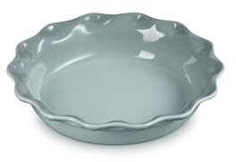 Le Creuset Stoneware Pie Dish, 9, Sea Salt
