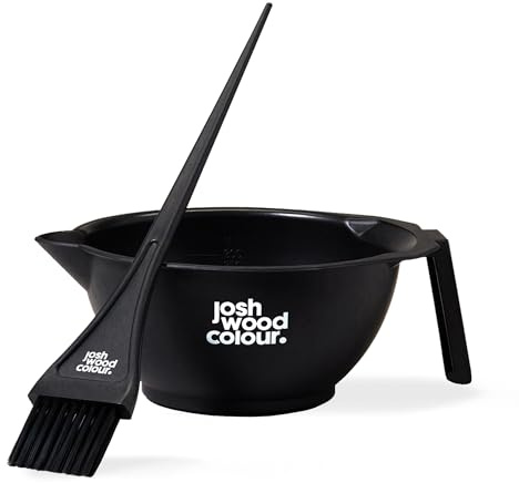 Josh Wood Colour Colour Bowl and Brush Set, Hair Coloring Tools Set, Hair Dye Applicator Set, Color Mixing Bowl and Application Brush