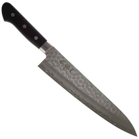 Generico Gyuto giapponese coltello da cucina Ittetsu nero Pakka legno IWY - 9006 24 cm