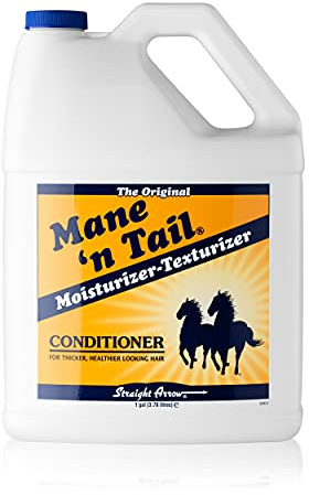 Mane 'n Tail Conditioner Gallon, for Soft Silky Hair. For Horses and Humans! (128 Fl Oz)
