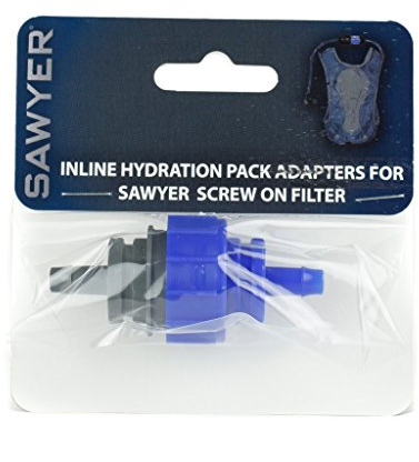 Sawyer® Outdoor Wasser Reinigung Filter Ersatzteile Bucket Eimer Conversion Inline Schnelles Füllen Adapter Screw Kupplung Kit Zubehör (Inline Trinksystem Wasserfilter Adapter, SP110…)