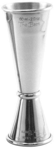 Misurino jigger Barman acciaio Inox Capacita' 30-60ml J012