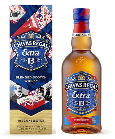 Chivas Regal EXTRA 13 Years Old AMERICAN RYE CASKS Finish 40% Vol. 0,7l in Geschenkbox