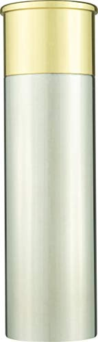JACK PYKE Edelstahl Thermosflasche 500 ml Patronenform, Isolierflasche hält Getränke 8 Stunden heiß & kalt, Thermo Trinkflasche mit Druckknopf-Ausgießer & matter Oberfläche für Camping, Jagd, Wandern