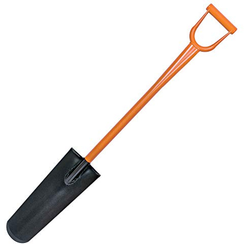A.M. Leonard All-Steel Drain Spade with D-Grip Handle